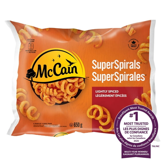 McCain® Super Spirals® - Curly Fries, 650g