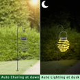 thumbnail image 3 of Linterna Solar Jardín Al Aire Libre, 4 Piezas 80 Luces Espirales Solares Led Lámpara Colgante Solar De Metal Linterna Solar Impermeable Ip65 para Jardín, Patio, Porche, Lado, 3 of 5