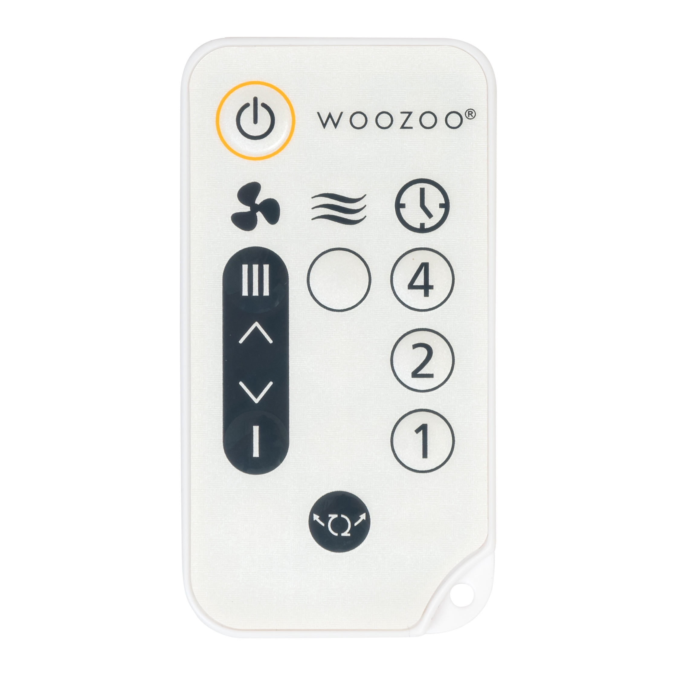 IRIS WOOZOO Fan with Remote, Oscillating Fan, Desk Fan, Table Air Circulator, Globe Fan, Fan for Bedroom, 5 Speeds