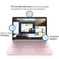 thumbnail image 3 of HP Stream 14 Laptop, Intel Celeron Core, 4 GB RAM, 64 GB Storage, 14" HD Anti-Glare Display, Windows 11, Long Battery Life, Thin & Portable, Includes 1-Year Microsoft 365, TiTac, Pink, 3 of 4