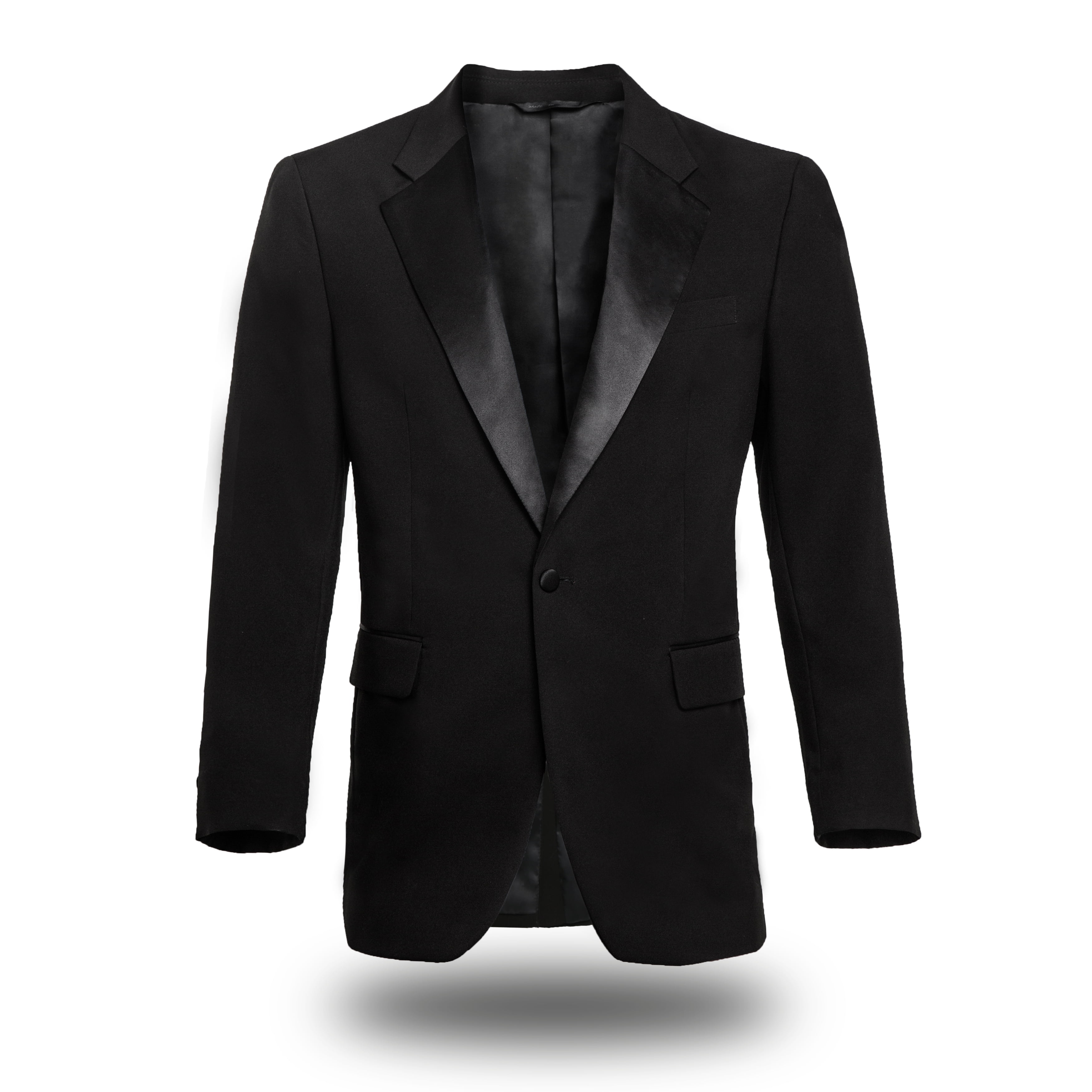 Frankers 100% Polyester Regular Fit Classic Satin Notch Lapel One ...