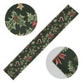 thumbnail image 5 of Yayeee Table Runner 70 inches Long Home Kitchen Dinning Party Decoration, Green Christmas Holly, 5 of 7