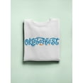 thumbnail image 3 of Oktoberfest Blue Splash Banner Sweatshirt Women -Image by Shutterstock, Female Medium, 3 of 4