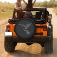 thumbnail image 3 of KAKALAD Hummingbird Flying Line Spare Tire Cover Universal Vehicle Accessories Buckle Car Tools 15”in, 3 of 6