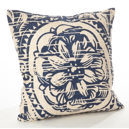 UPC 789323307774 product image for Saro Montpellier Floral Cotton Throw Pillow | upcitemdb.com