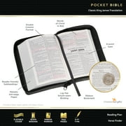KJV Mini Pocket Edition: Black, (Hardcover)