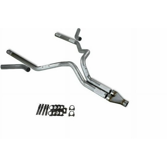 Dodge Ram 1500 09-18 3" Dual Truck Exhaust Kits Y pipe Corner Exit