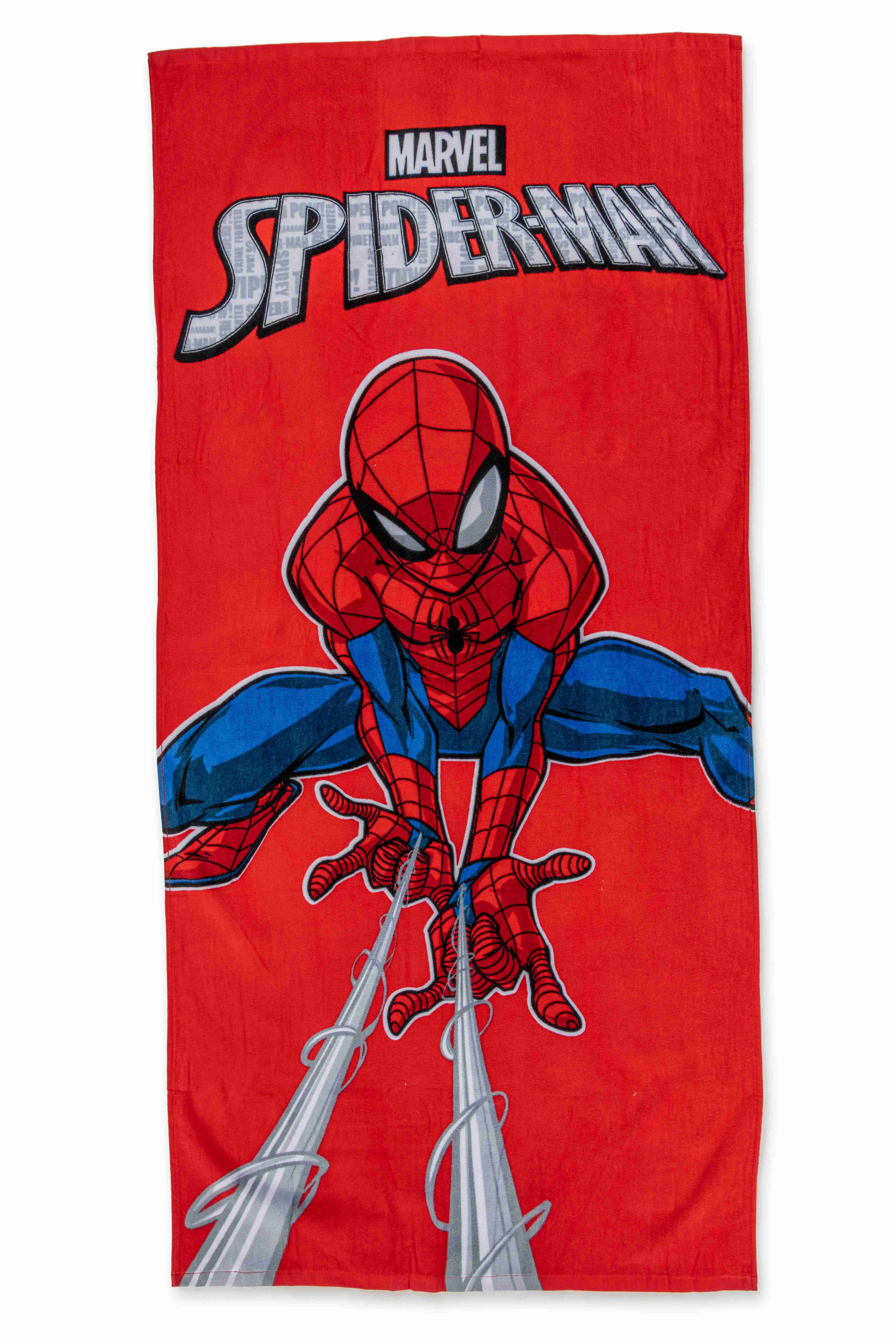 Marvel Spider-Man Kids Beach Towel - 28 x 58 Cotton Towel