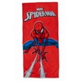 thumbnail image 6 of Spider-Man Kids 12" Polyester Beach Buddy and 28" x 58" Cotton Beach Towel Set, Red, Marvel, 6 of 10