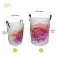 thumbnail image 5 of ZICANCN Rose Flower Plant Laundry Basket Organizer - Dirty Clothes Hamper for Bathroom Kids Girls Boys Laundry Hamper Small, 5 of 8
