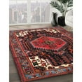 thumbnail image 3 of Ahgly Company Machine Washable Indoor Rectangle Traditional Tomato Red Area Rugs, 6' x 9', 3 of 7