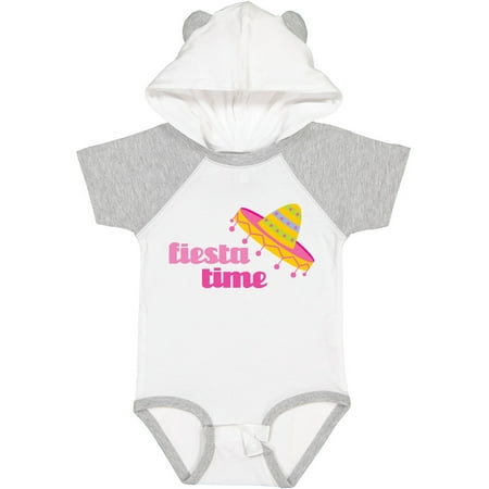 

Inktastic Fiesta Pink Sombrero Gift Baby Girl Bodysuit