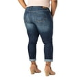 thumbnail image 4 of Signature by Levi Strauss & Co. Women's Modern Slim Cuffed Jeans, 4 of 11