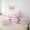 Pink, variant on Feelyou Bow-tie Cherry Twin Bedding Sets 7pcs, Black Red Bedding Comforter Set