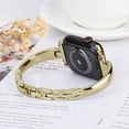 thumbnail image 4 of KOMI Band Compatible for Apple Watch Band 38mm 40mm 41mm iWatch Series SE 10 9 8 7 6 5 4 3 Gold, 4 of 6