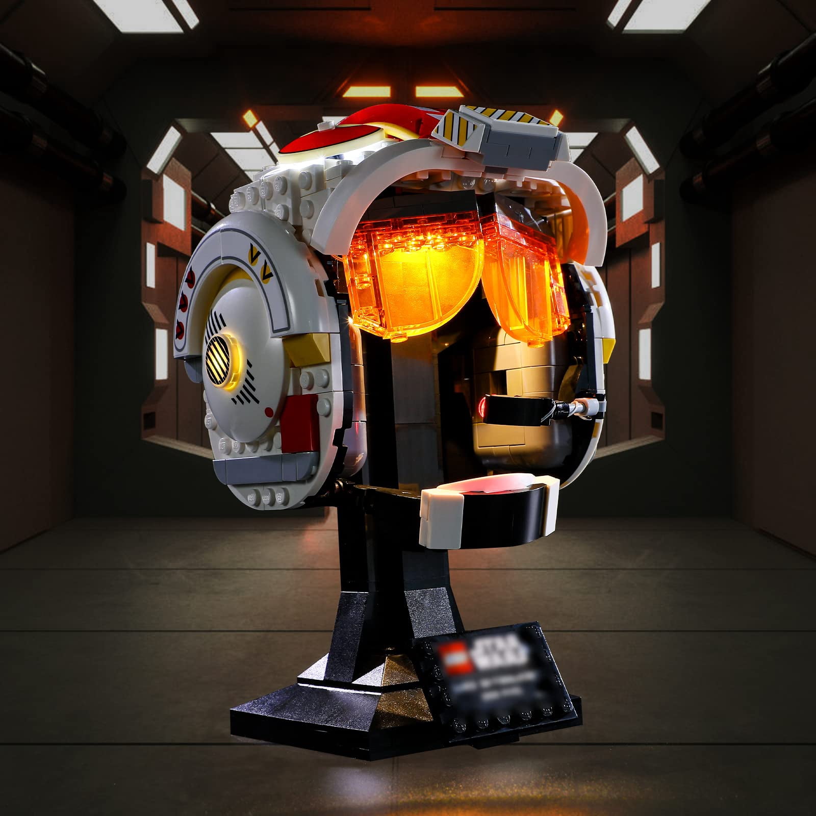 Kyglaring LED Lighting Kit Designed for Luke Skywalker Red Five 75327 Building Model Kit - No Model  (Standard Version)