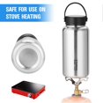thumbnail image 1 of Bouteille d'eau en acier inoxydable TOMSHOO 1050 ml, anti-fuite, pour le sport, avec tasse à eau de 750 ml, pour le camping, la randonnée, la pêche, 1 of 4