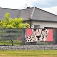 thumbnail image 3 of Salouo Pink Cheetah Art Pattern Holiday Banner Outside Party Decoration Banner (1PC) Festival Supplies Fit for Birthday Parties & Celebrations & Chrismas-Small, 3 of 8