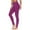 Hot Pink, variant on Lenpel Workout Leggings for Women Soft High Waisted No See Through Full Length Tights Stretch Slim Yoga Pants