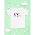 thumbnail image 3 of Cute Spooky Ghost Kittens T-Shirt Infant -Image by Shutterstock,  18 Months, 3 of 4