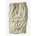 thumbnail image 4 of KingSize Men's Big & Tall Knockarounds 8" Full-Elastic Cargo Shorts, 4 of 6