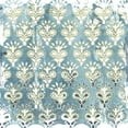 thumbnail image 2 of Vess, June Erica 20x20 White Modern Wood Framed Museum Art Print Titled - Flower Stone Tile VI, 2 of 4