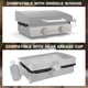 thumbnail image 4 of Magnetic Wind Guards for 22inch Griddle, Stainless Steel Screens Protect Flame, Grill Accessories -, 4 of 5