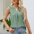 thumbnail image 6 of Scyoekwg Hawaiian Tank Tops for Women Sleeveless Trendy Womens Going Out Outfits Ladies Blouses Dressy Casual Womens Summer Fashion Loose Tops Comfy Clothes, 6 of 8
