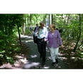 thumbnail image 2 of President Barack Obama Talks With Chancellor Angela Merkel Of Germany During The G8 Summit. They Are Walking On A Path, 2 of 2
