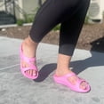 thumbnail image 6 of TELIC Adult Unisex Z-Strap Slide Sandals, Color: Pink Pearl, Size: XS (702-16-XS), 6 of 7