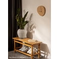 thumbnail image 2 of Serene Spaces Living Caldera Rustic Ceramic Vase, 11" Diameter & 11" Tall, 2 of 6