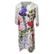 thumbnail image 4 of Vestido de Cuello en V de Manga Larga Con Estampado Informal de Talla Grande Para Mujer Odeerbi ODB116553, 4 of 6
