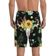thumbnail image 4 of Lsque Mens Sleep Pajama Shorts,Short Pajama Pants, Cotton Ultra-Soft Knit-Large, 4 of 9