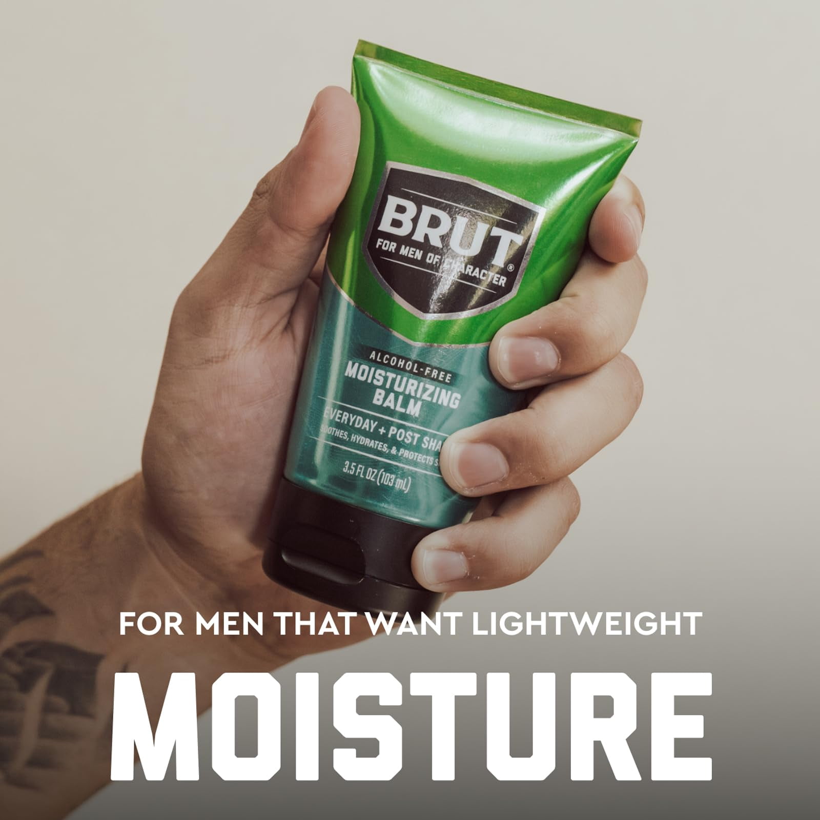 BRUT 2-in-1 Face + Everywhere Moisturizer 3.5OZ