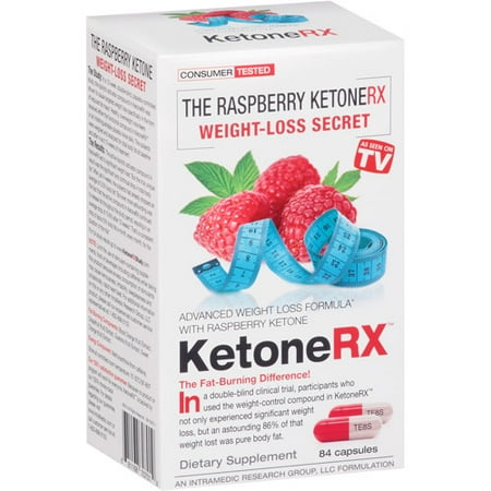 KetoneRX Advanced Weight Loss Formula Dietary Supplement Capsules, 84 count