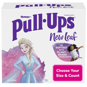 Pull-Ups New Leaf Girls' Disney Frozen Training Pants, 4T-5T, 14 Ct ...