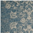 thumbnail image 2 of SAFAVIEH Courtyard Nina Distressed Floral Indoor/Outdoor Area Rug, 8' x 11', Navy/Grey, 2 of 4