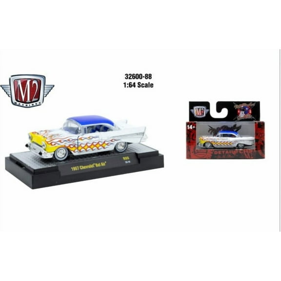 M2 Machines 1:64 Detroit Muscle R88 1957 Chevrolet Bel Air