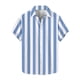 thumbnail image 1 of Camisas de Manga Corta para las Mujeres, Camisa de Botón de Cuello de Vuelta Casual Hecha de 100% Poliéster Ligero para Todo el Uso de Temporada, Camisas de Manga Corta para Hombre, 1 of 9