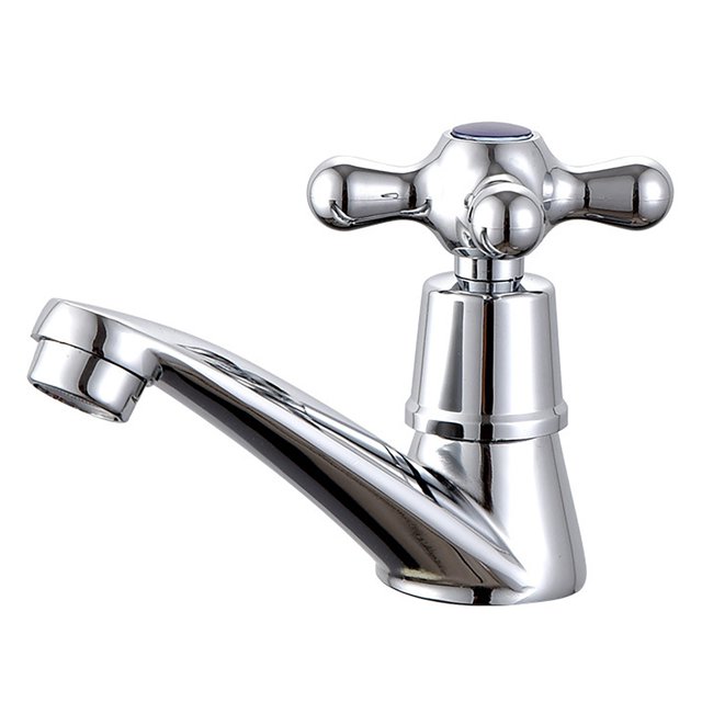 Robinet en Alliage 96 Roues pour Comptoir Froid Adapté pour Salle de Bain Ouverture Rapide Forme Simple et Pratique Excellente Qualité