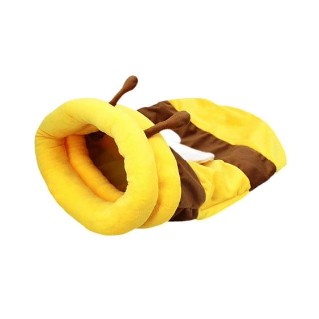 Cama cueva para gatos Honey Pot, acogedora cama para mascotas para gatos pequeños, suave, cómoda y cálida, nido para mascotas, suave y grueso. sin cojín
