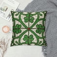 thumbnail image 2 of PHYHOO St Patricks Day Throw Pillow Cover, Cushion Case Decoration for Sofa Couch, 2 of 5