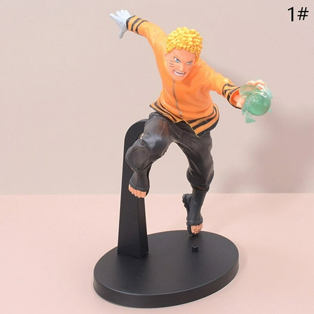 Figura de acción de Naruto Rasengan, modelo coleccionable de PVC, Uzumaki Boruto, padre e hijo, juguete de lucha, regalo para niños, 18cm Fivean Figuras de anime