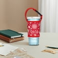 thumbnail image 1 of RXIRUCGD Handheld Beverage Cup Cover Scald With Buckle Can Be Equipped With A Strap Portable Cup Cover, 1 of 6