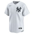 thumbnail image 2 of Men's Nike Marcus Stroman White New York Yankees Home Limited Player Jersey, 2 of 3