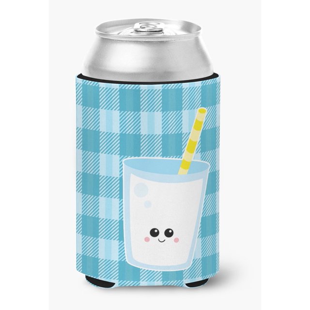 ""Caroline'S Treasures Abrazadera Para Latas O Botellas Con Cara De Leche, Latas Multicolores""