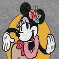thumbnail image 3 of Disney - Mickey & Friends - Minnie Mouse - Hawaii Hula - Toddler And Youth Girls Raglan Graphic T-Shirt, 3 of 5