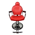thumbnail image 2 of Silla de Barbería Roja Nanofort mkz-sillabarberojo, 2 of 2