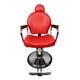 thumbnail image 2 of Silla de Barbería Roja Nanofort mkz-sillabarberojo, 2 of 2