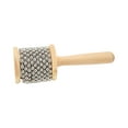 thumbnail image 3 of Wooden Cabasa Steel Ball Hand Cranked Toy Portable Children Teaching Musical InstrumentSmall, 3 of 8